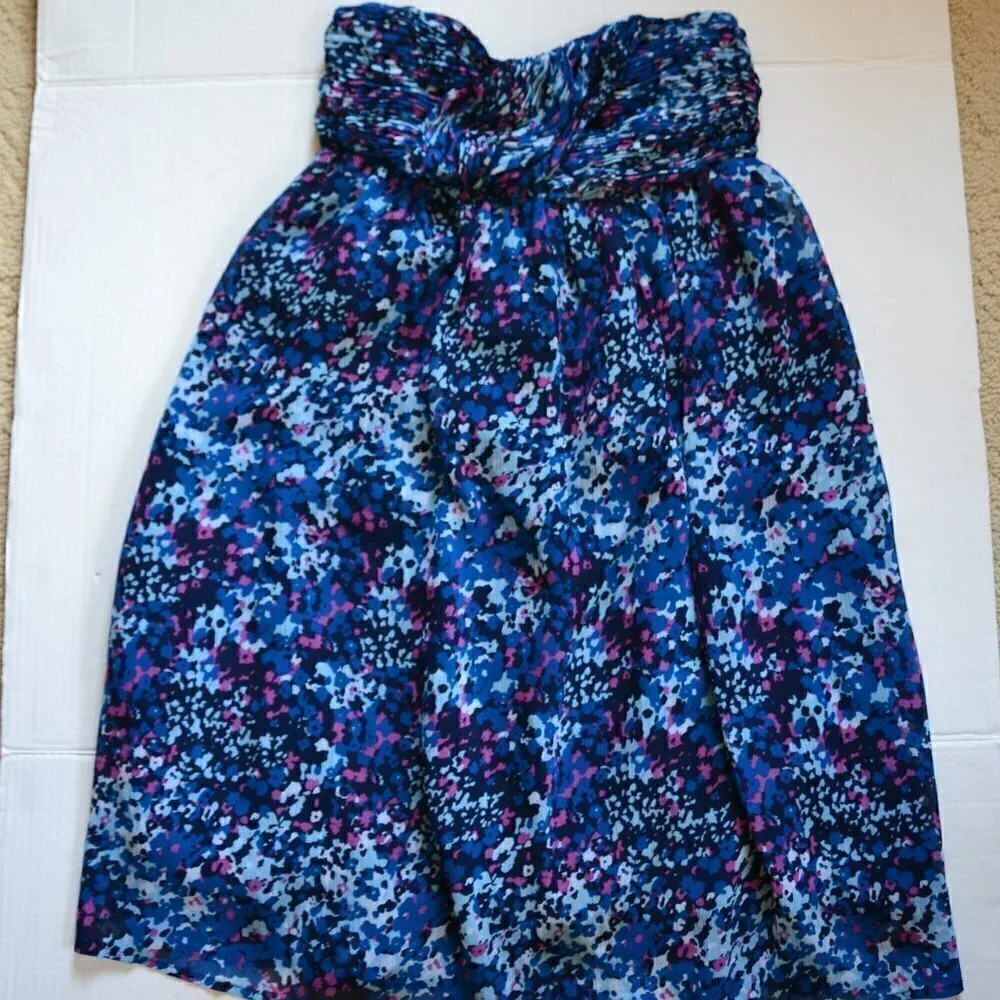 JACOB Strapless Flowy Dress
